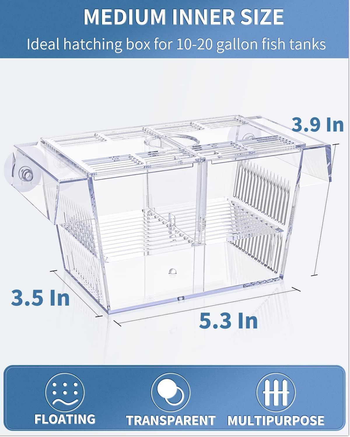 Séparateurs amovibles Pawfly offrant trois chambres pour isolation