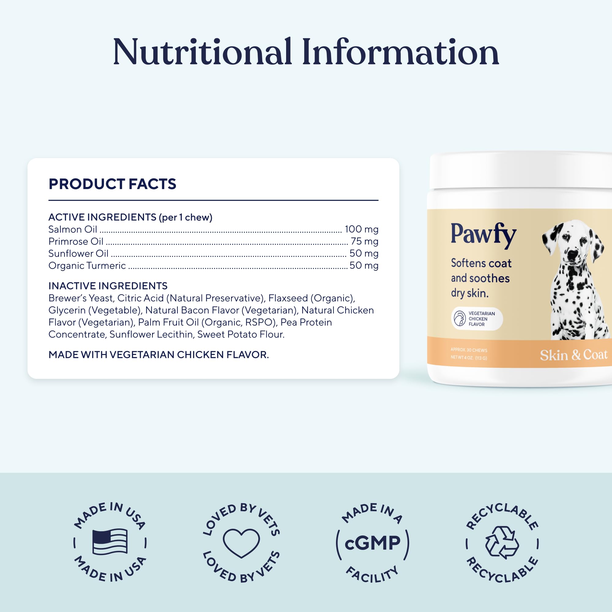 Pawfy Chews : confort des pattes et réduction du léchage