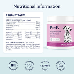 Pawfy chien senior – mobilité et confort des articulations.