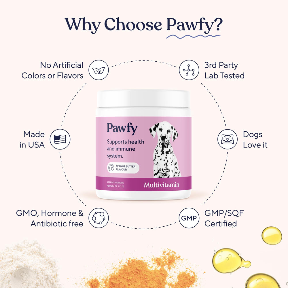 Pawfy omega peau et poil – soin du pelage.