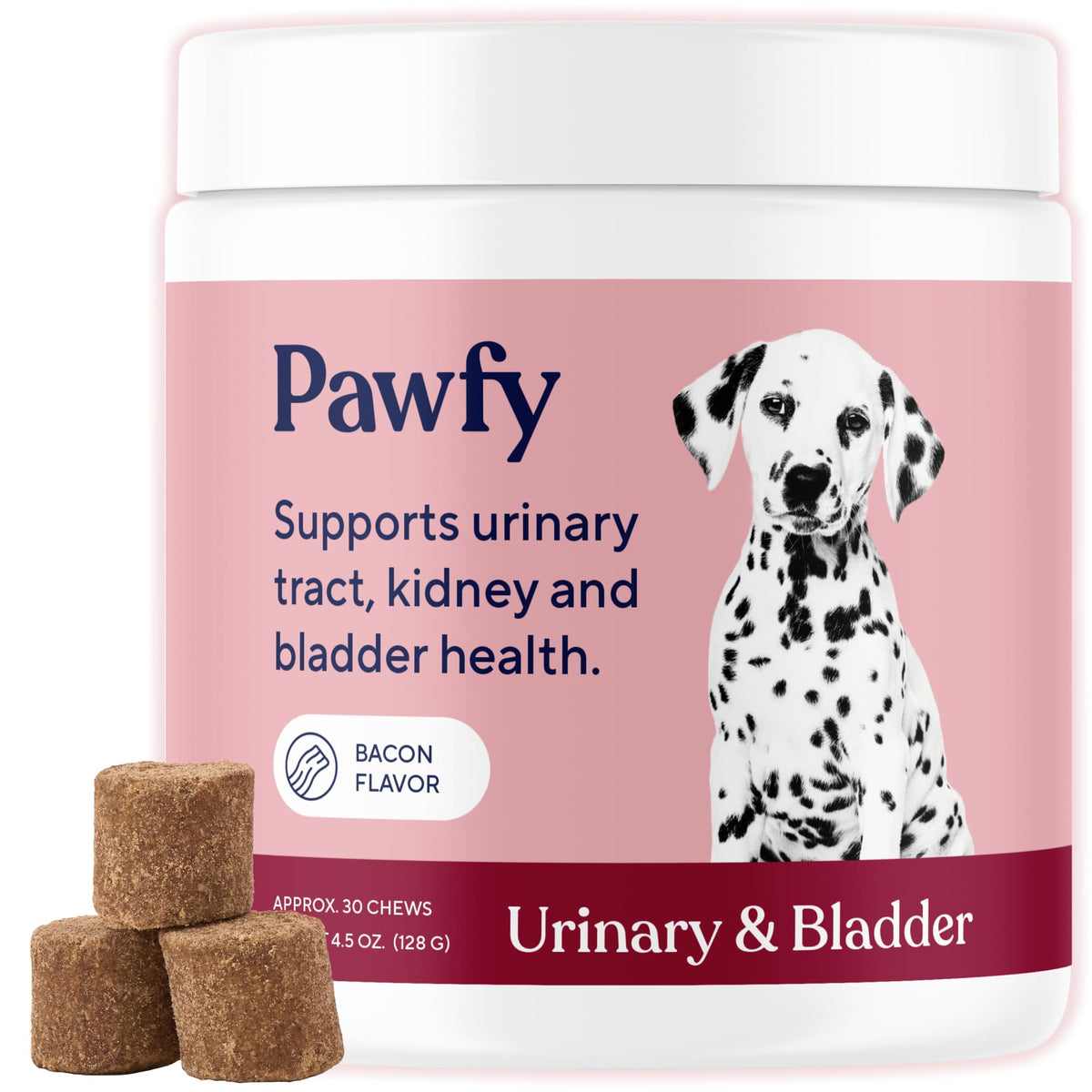 Boîte Pawfy pour l'infection urinaire du chien, soutien du système urinaire.