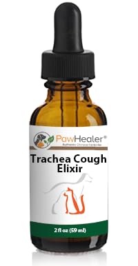 PawHealer Elixir toux tra chée dans une bouteille pratique, utilisation à domicile