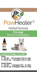PawHealer Elixir toux tra chéale pour chat et chien, usage domestique possible