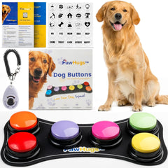 PAWHUGS boutons-chien communication pour exprimer les besoins rapidement.