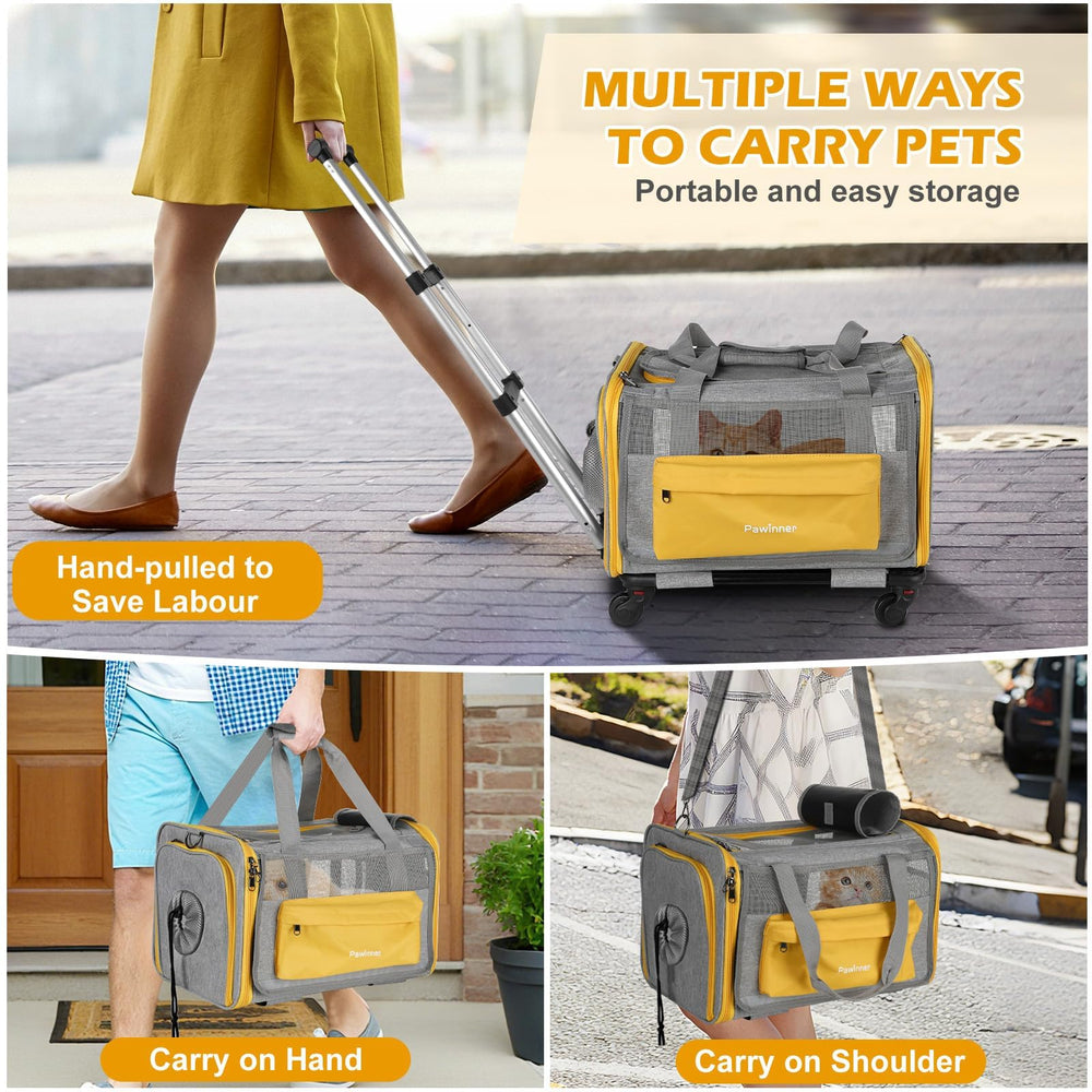 Pawinner fermeture zippee auto-verrouillable pour plus de securite.
