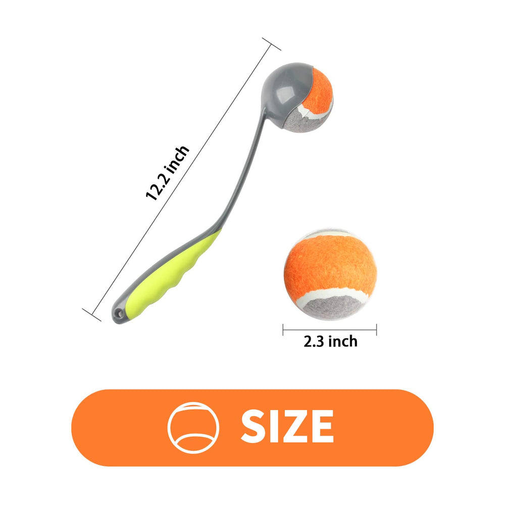 PAWISE lanceur de balle avec poignée ergonomique pour sessions confortables.