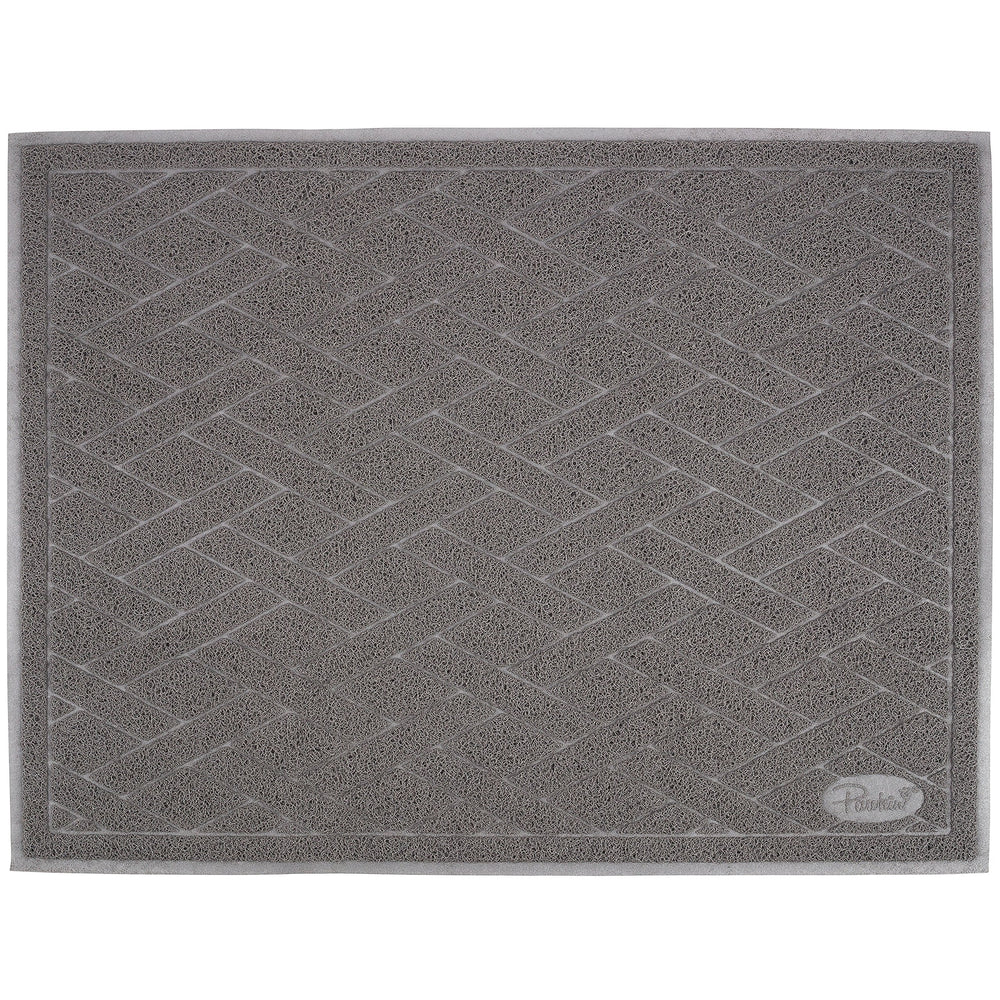 Pawkin Tapis Litière Chat Jumbo XX-Large, fond anti-glisse, stabilité assurée.