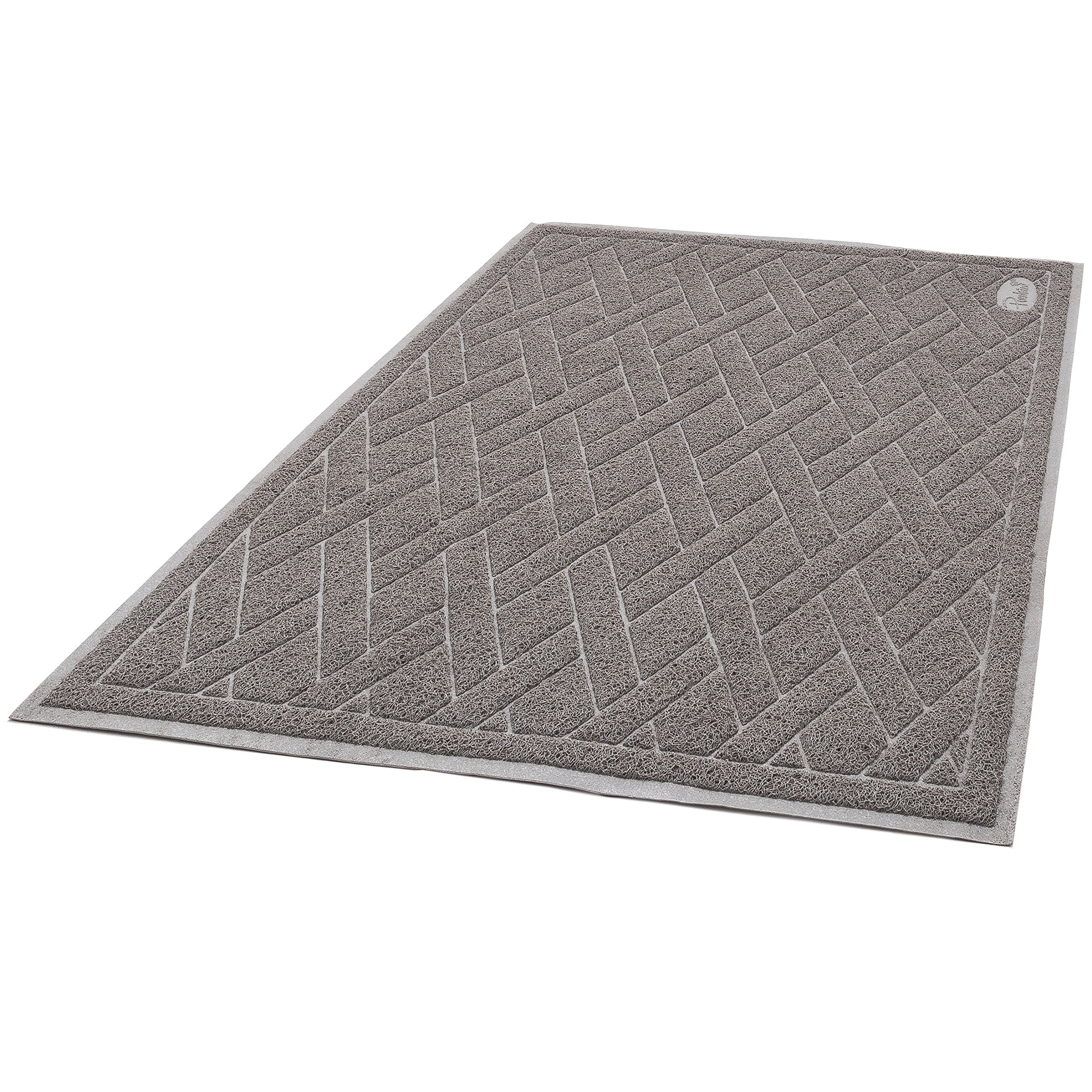 Pawkin Tapis Litière Chat Jumbo XX-Large, nettoyage facile, aspirateur compatible.