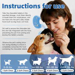 Pawlooza Probiotiques chiens – digestion et flore équilibrée.