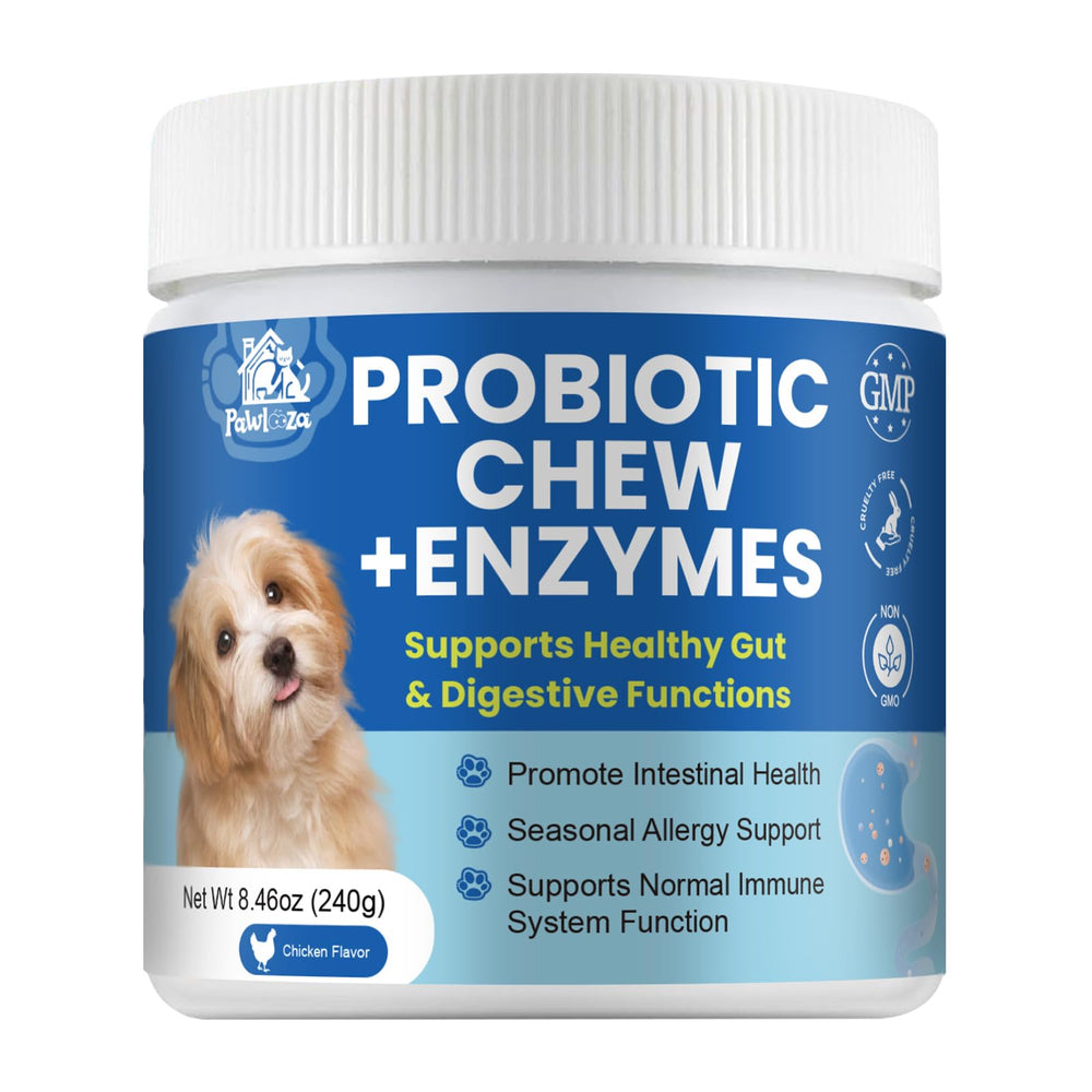 Pawlooza Probiotiques chiens – sans additifs artificiels.