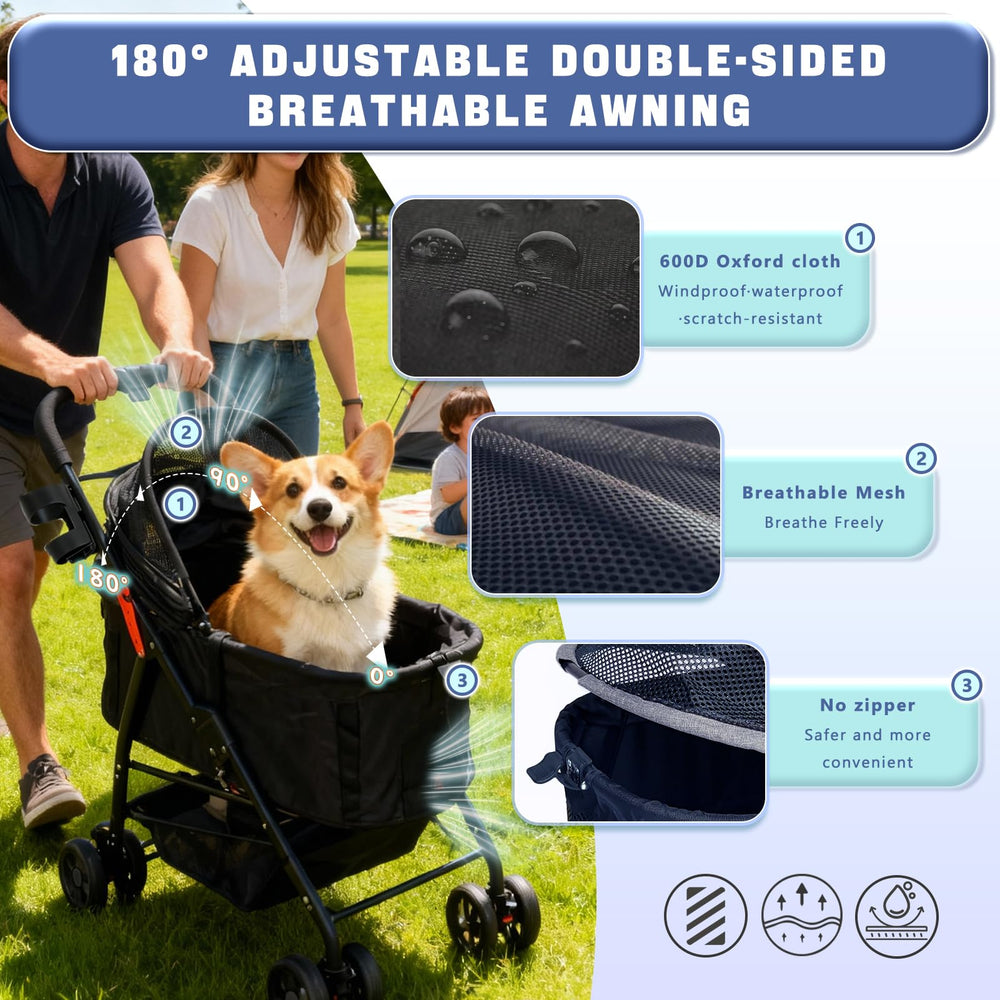 PawLuxe conception 4-en-1: polyvalence pour promenade, voyage et domicile.