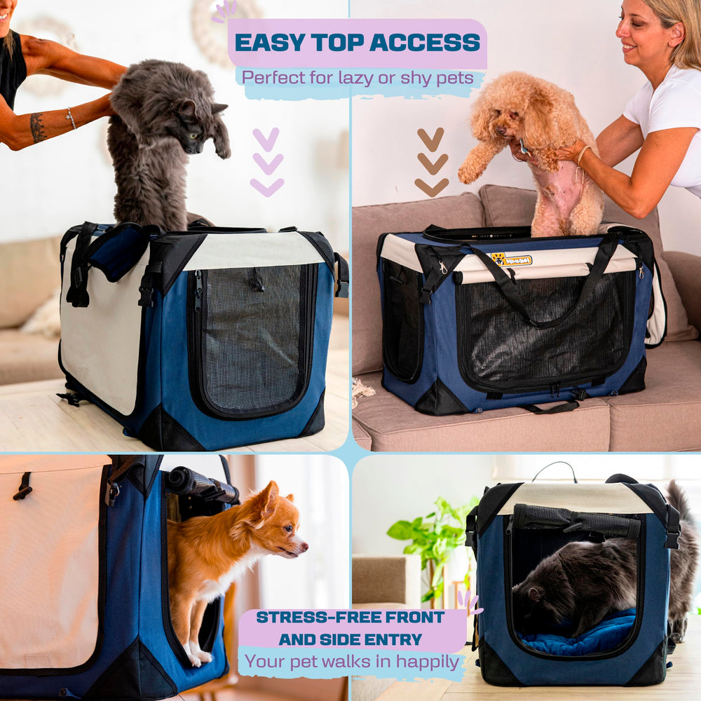 PAWMANIA design pliable pour rangement rapide.