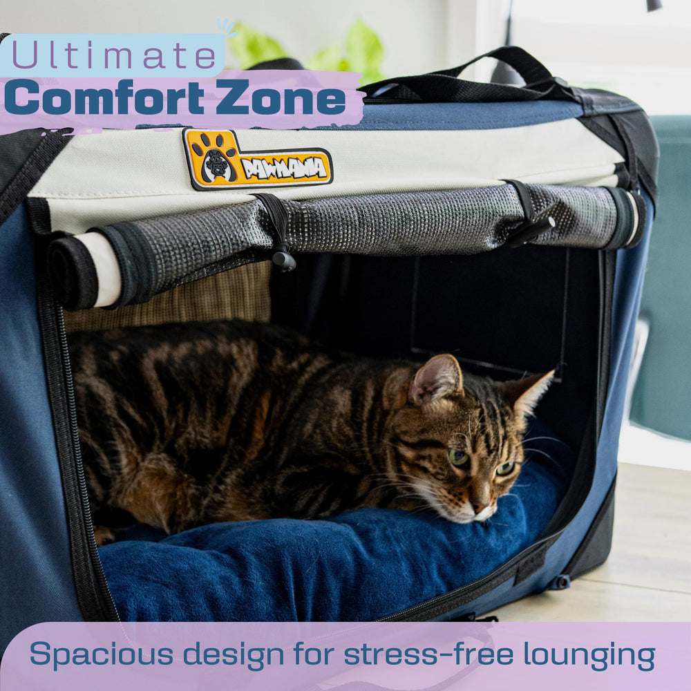 PAWMANIA fenetres privees ajustables assurent ventilation et calme.