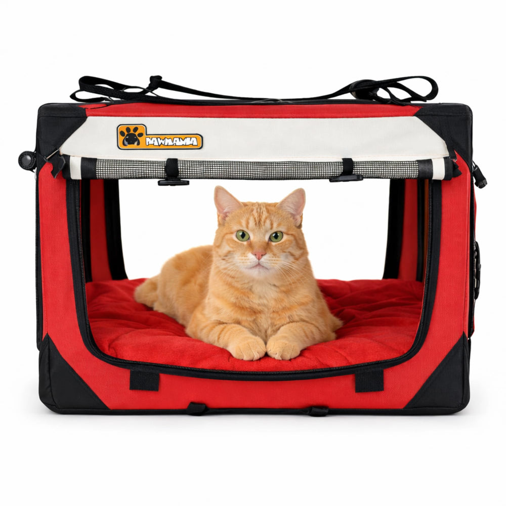 PAWMANIA porte: cadre métallique renforcé pour chiens et chats jusqu'à 45 livres.