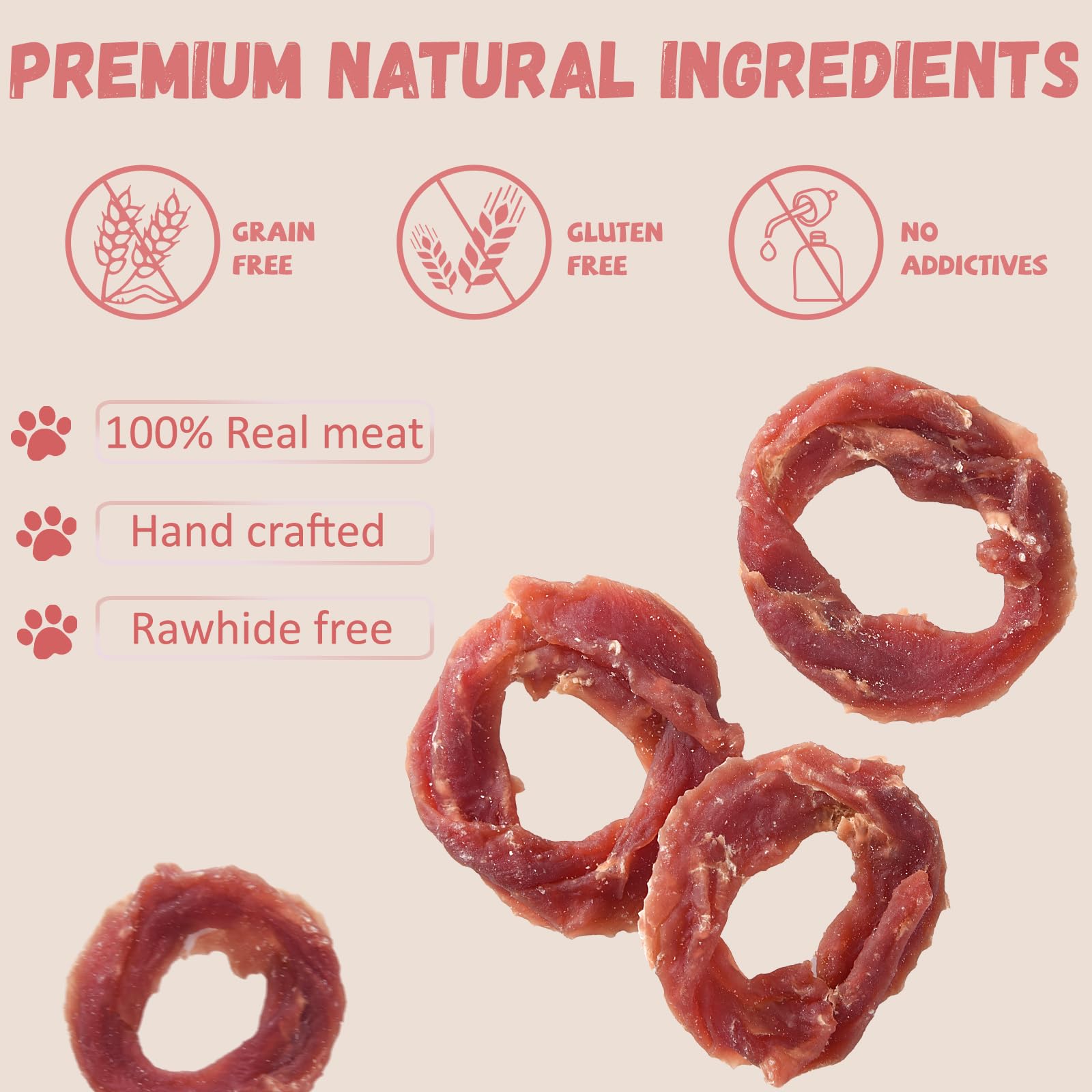 Protéine de canard de qualité, repas énergisant pour les chiens.