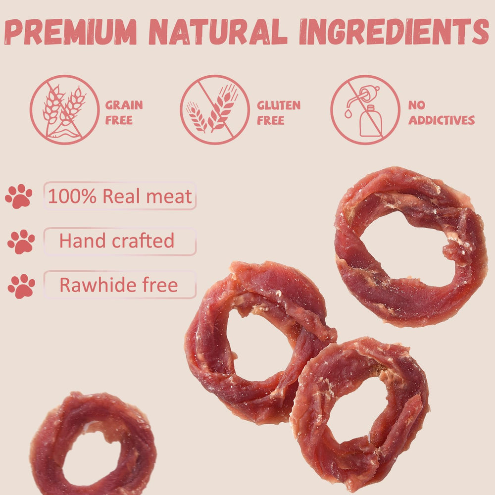 Protéine de canard de qualité, repas énergisant pour les chiens.