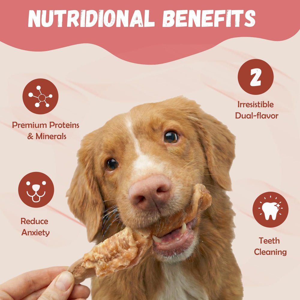 Pawmate baton dentaire poulet: aide à une routine d'hygiène générale.