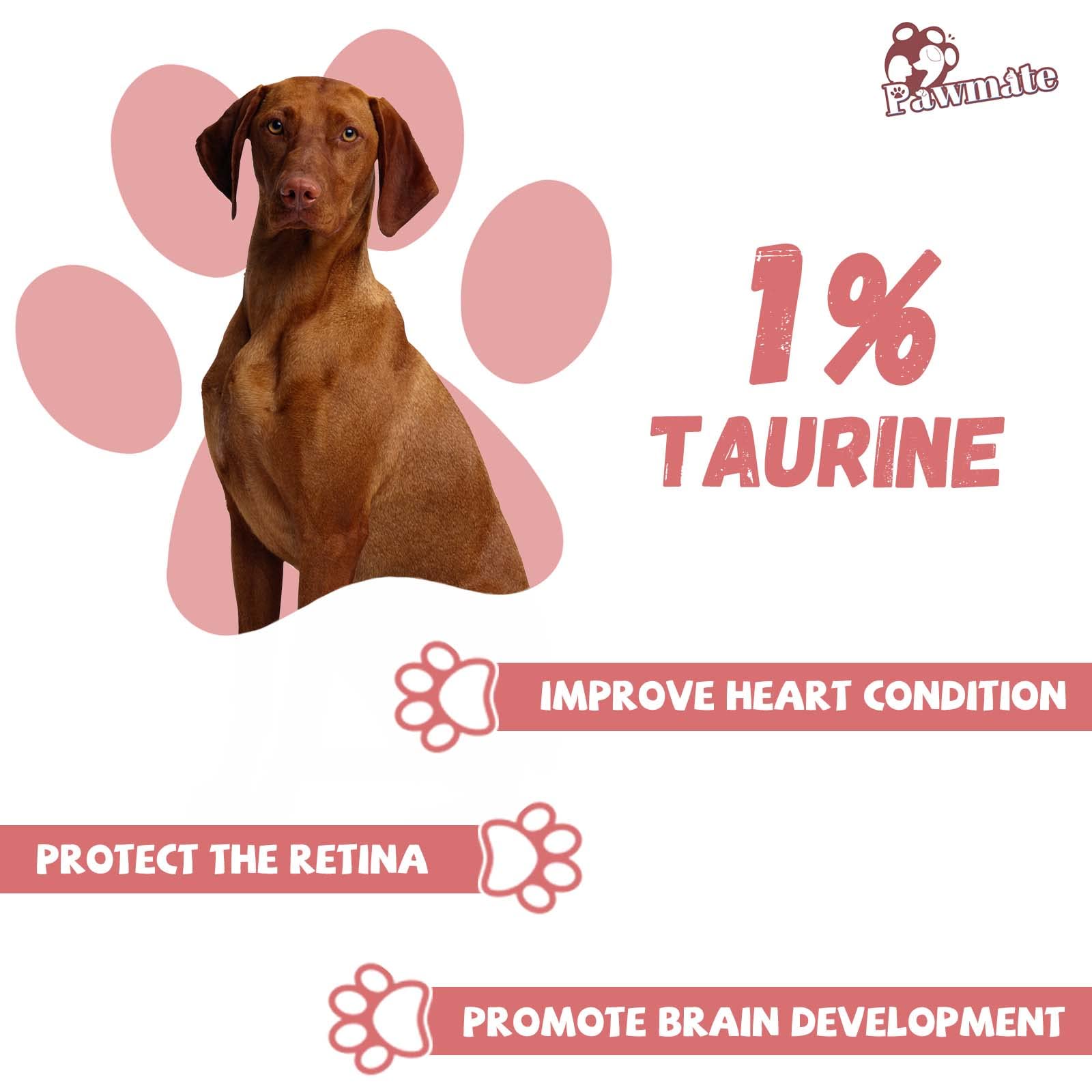 Pawmate detail ingrédients patate douce violette : riche en fibres et nutriments utiles.