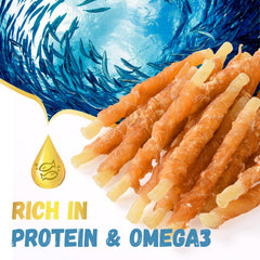 Pawmate omega3 sante-peau-poil, avantage potentiel pour le pelage.