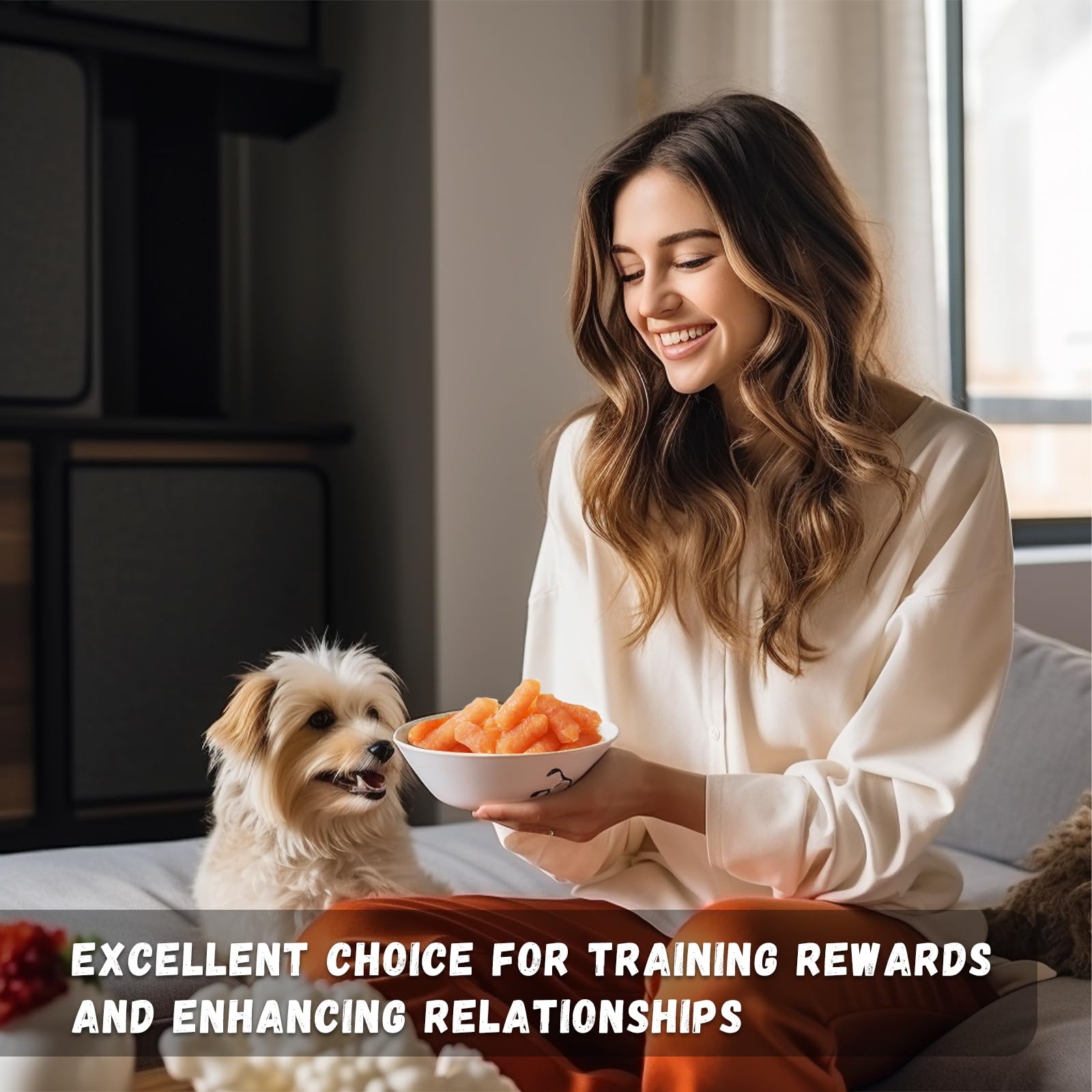 Pawmate Saucisses Poulet faible gras — snack adapté aux chiens actifs