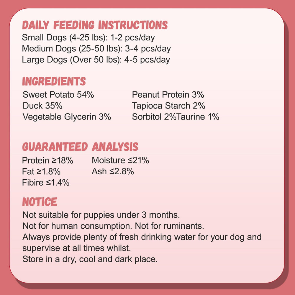 Pawmate texture mordante : bouchées durables stimulant la mastication.