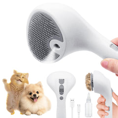 PawsMedal brosse toilettage spray retire les poils morts et démêle doucement.