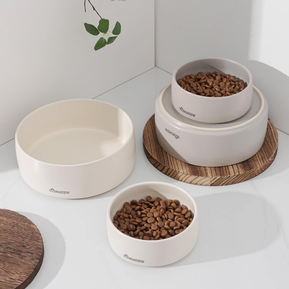 PawMeow bol design moderne gris, s'intègre à votre cuisine