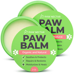 Paw Nectar pommade patte en pot compacte pour soin quotidien.