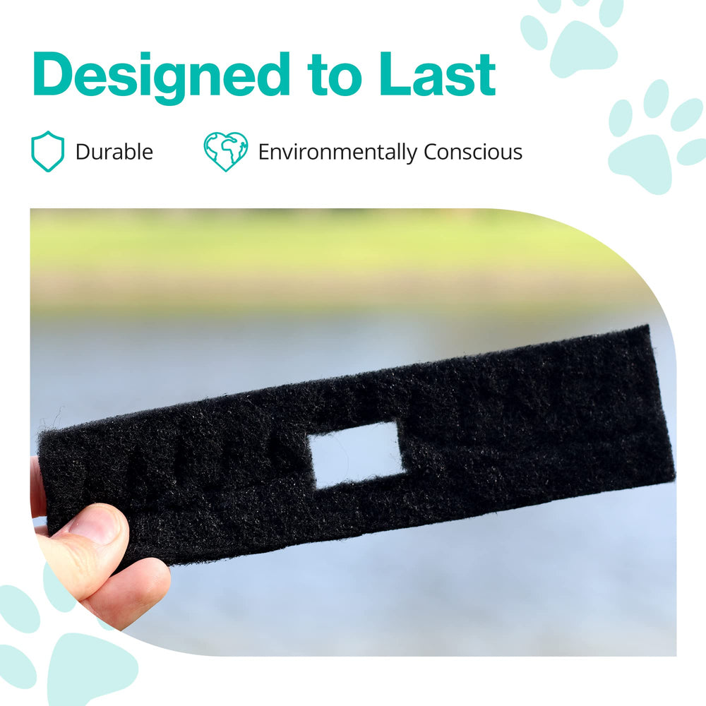 Filtre PawPail carbone actif pour litière absorbe les odeurs et COV.
