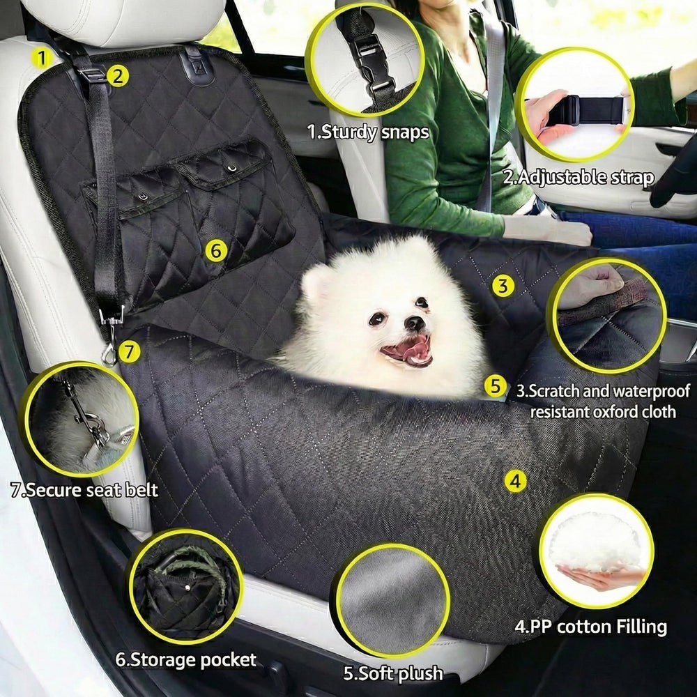 Pawperly système de ceinture de sécurité pour animal en voyage
