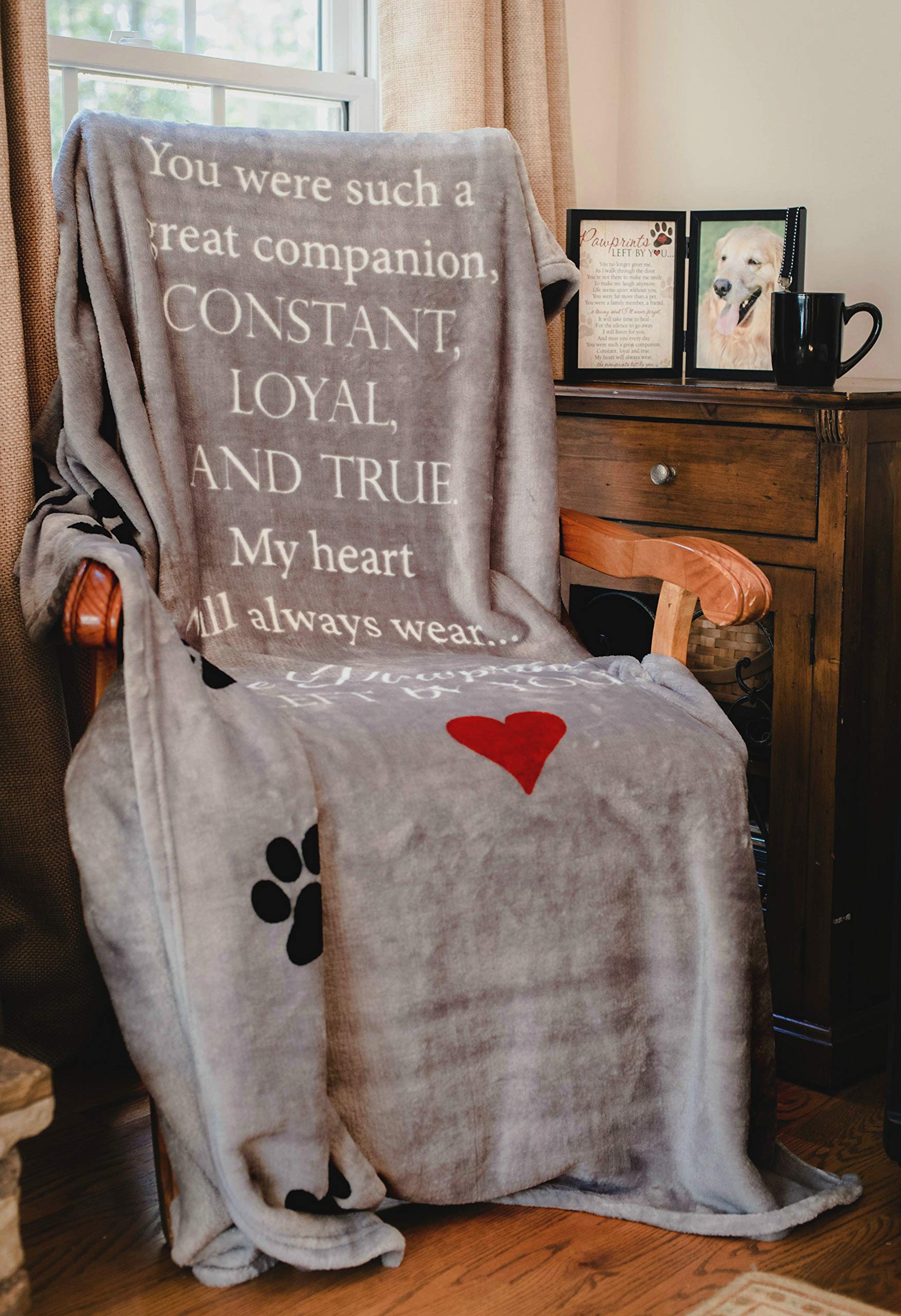 Pawprints Left by You – Douceur sur canapé, idéal pour les moments de repos.