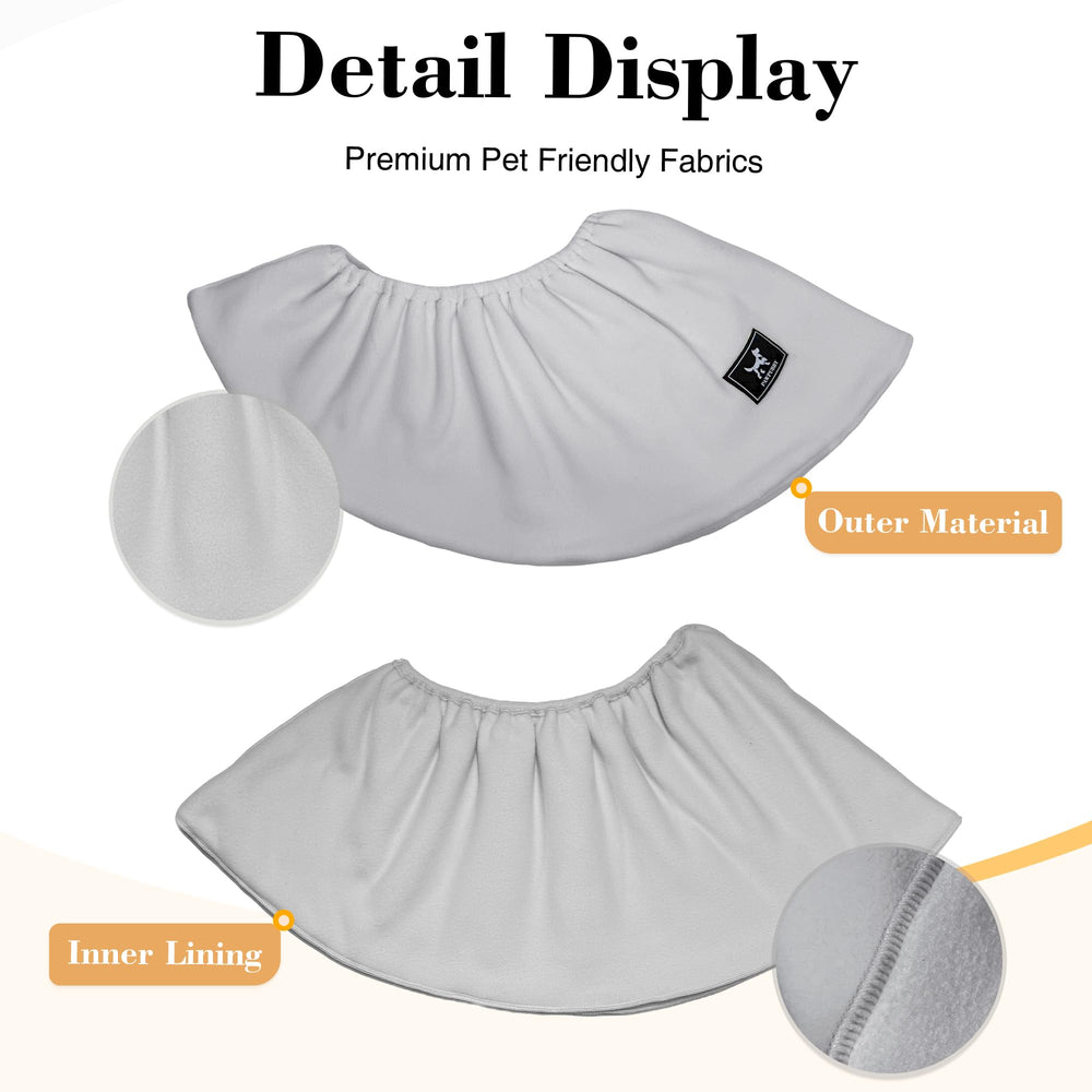 PAWPUBBY gris clair, look discret et cosy à la maison.