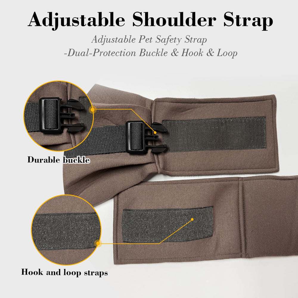 PAWPUBBY sling caramel — intérieur doux et respirant