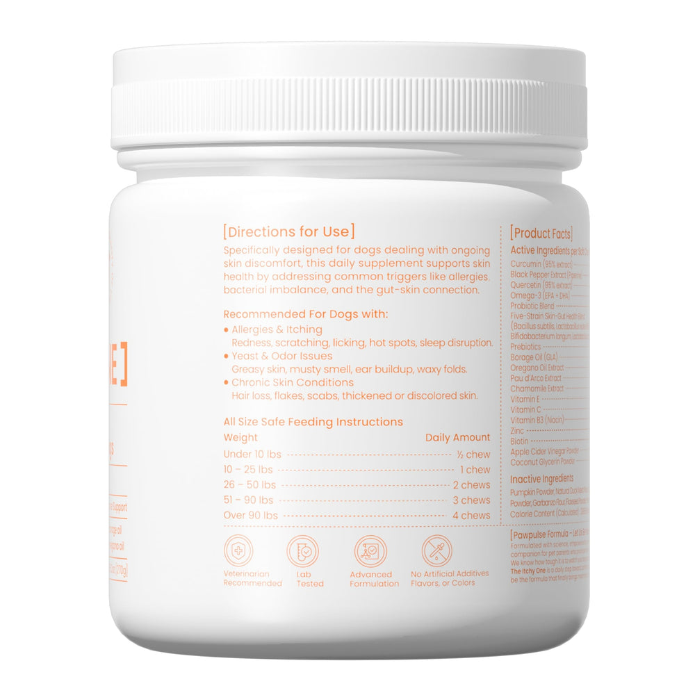 PAWPULSE FORMULA texture moelleuse et facile à mâcher pour chiens