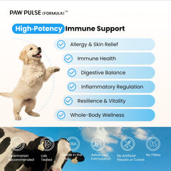 PAWPULSE FORMULA-doseur-poudre: dosage précis à ajouter dans les repas.