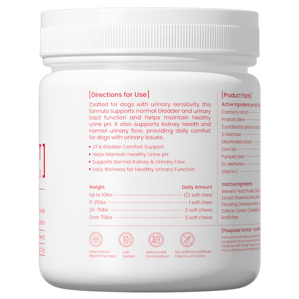 PAWPULSE FORMULA: formulation scientifique et soin attentif pour votre chien.