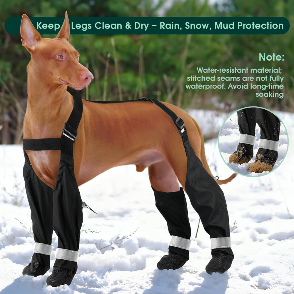 PAWsay tissu imperméable garde les pattes sèches en pluie ou neige.