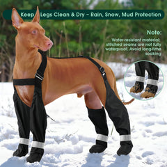 PAWsay tissu imperméable garde les pattes sèches en pluie ou neige.