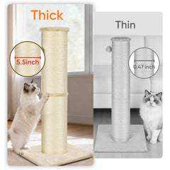 PAWSCRAT détail sisal naturel avec tissage machine durable