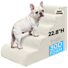 PAWSCART Escalier Chien 5 Marches, hauteur 58 cm, accès facile au lit