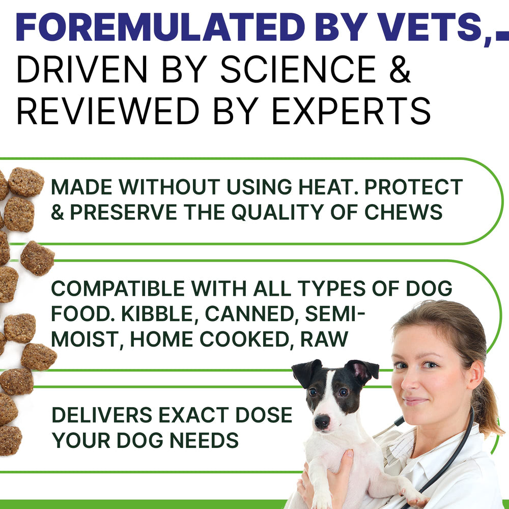 Pawsential formule anti-inflammatoire potentielle pour articulations de chien.