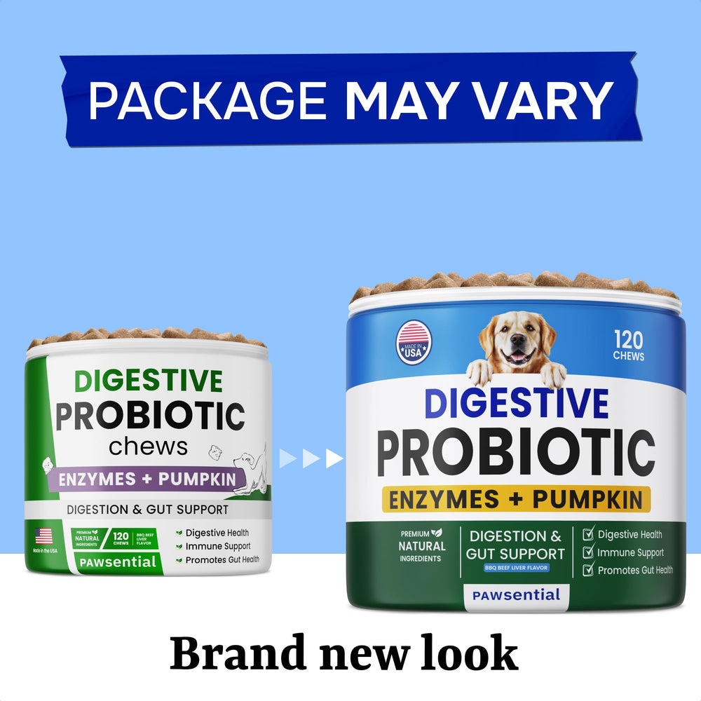 Pawsential Probiotiques Chiens – haleine plus fraîche après administration.
