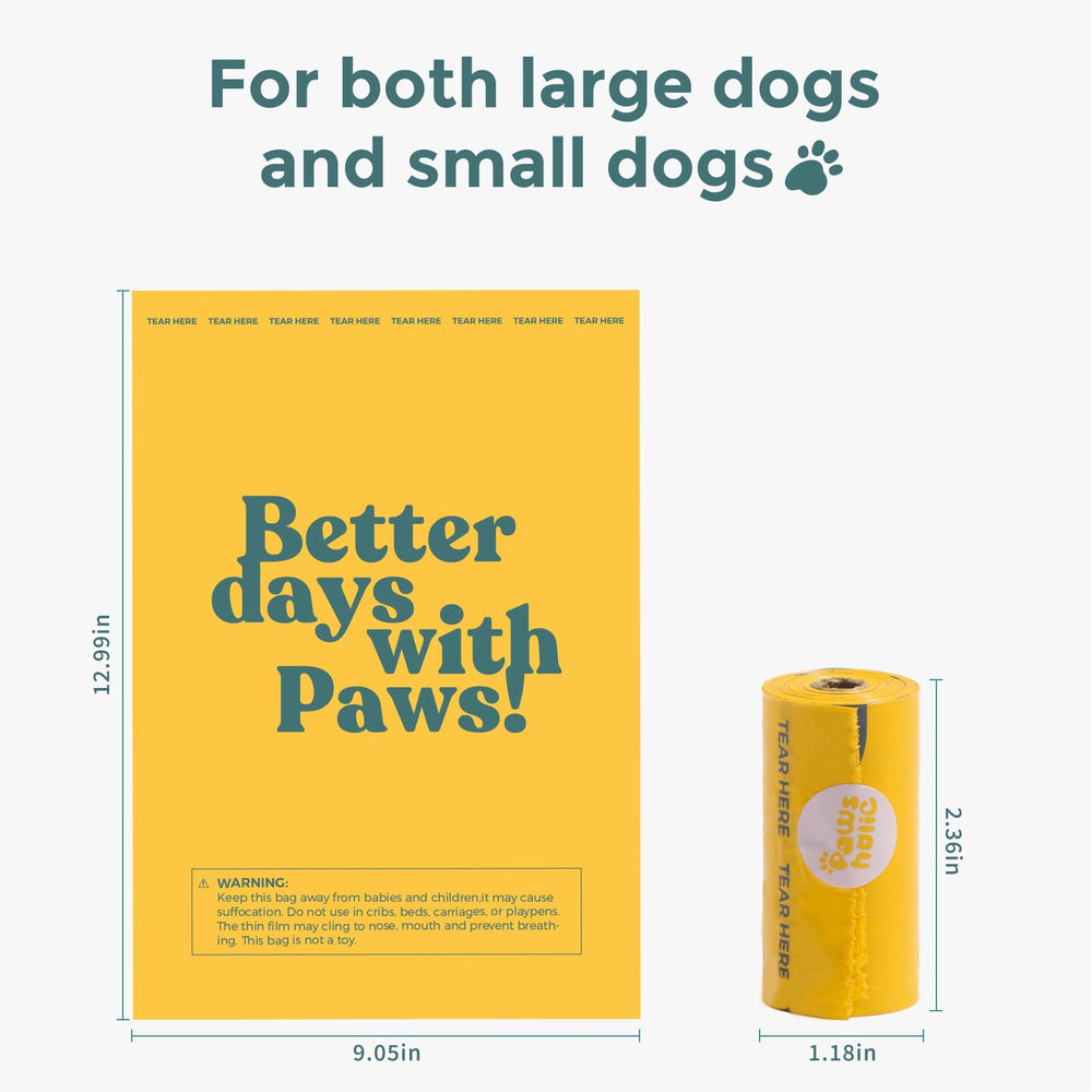 PAWSHOLIC base-amidon-de-mais respectueuse de l'environnement