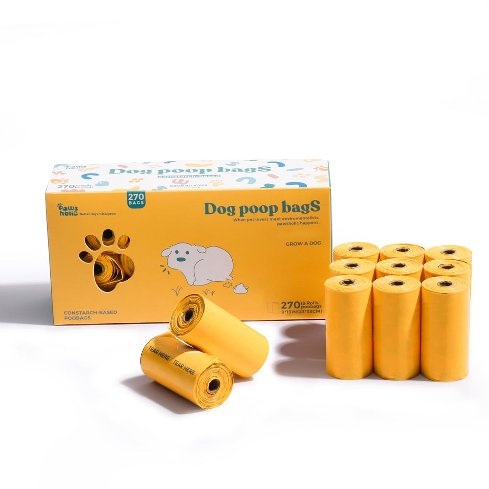 PAWSHOLIC sac-caca eco-responsable pour promenades propres et responsables