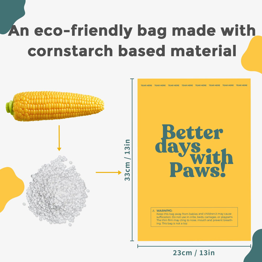PAWSHOLIC sacs-9x13 compatibles-distributeurs standards pour sorties facilitées