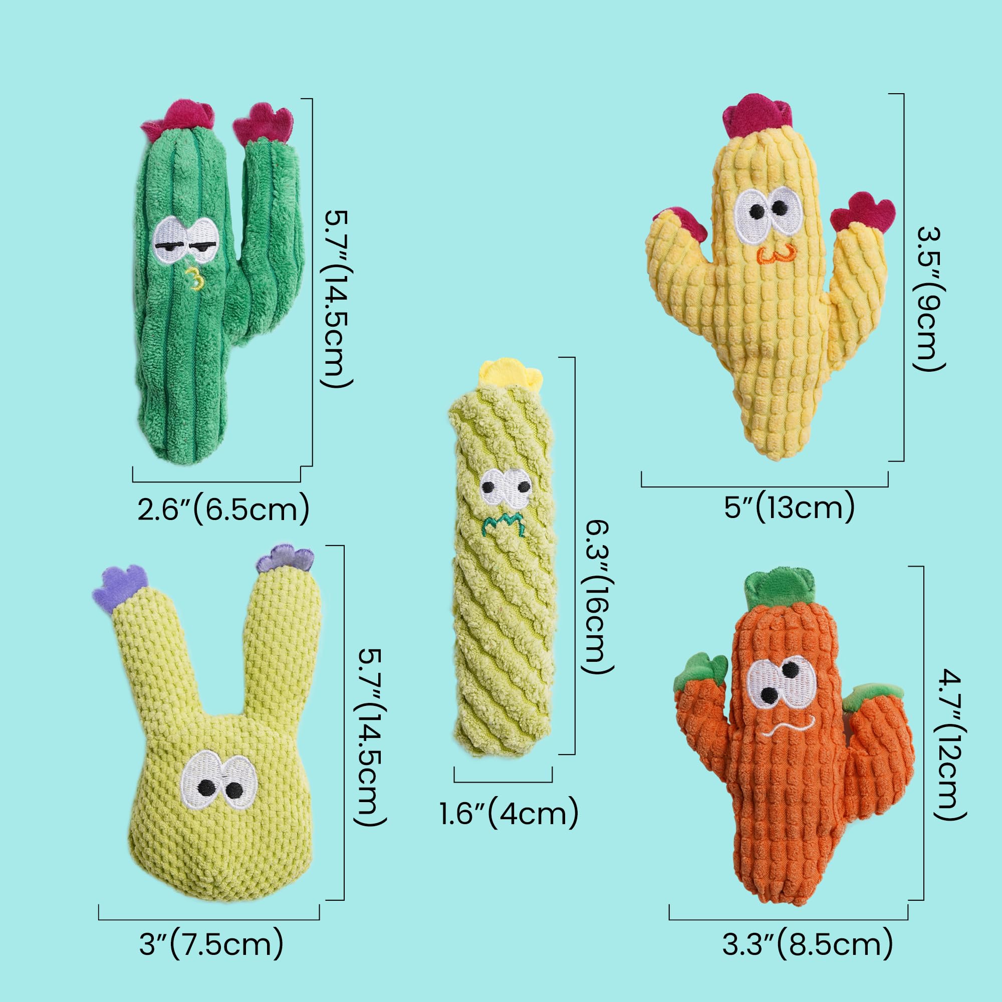 Jouet cactus rose Pawsible pour chat, idéal pour les sessions de jeux.