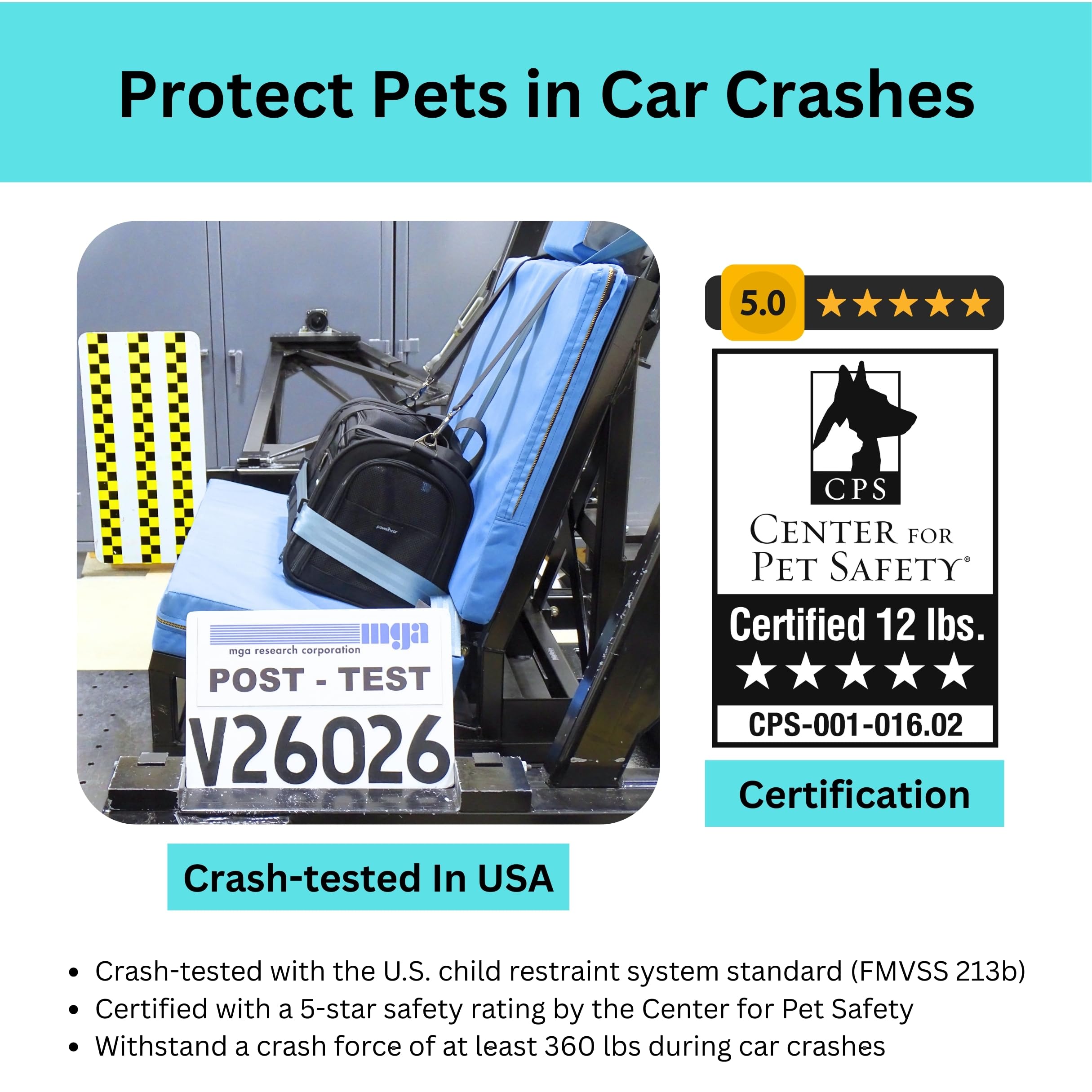 Pawsincar ventilation quatre côtés – confort lors des trajets.