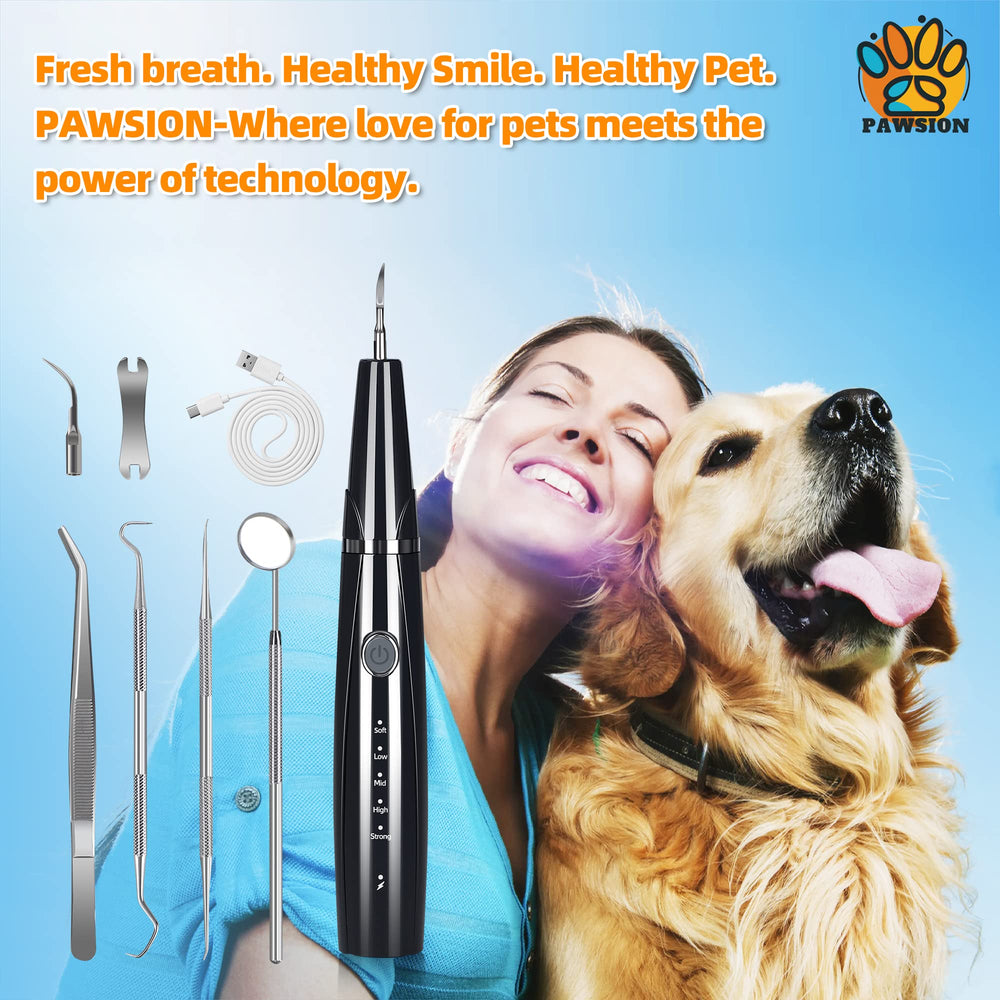 PAWSION kit dental complet—outils pro inclus pour l’hygiène à domicile.