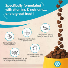 Ingrédients de qualité premium de Pawsitive Same100 pour chien sans sous-produits.