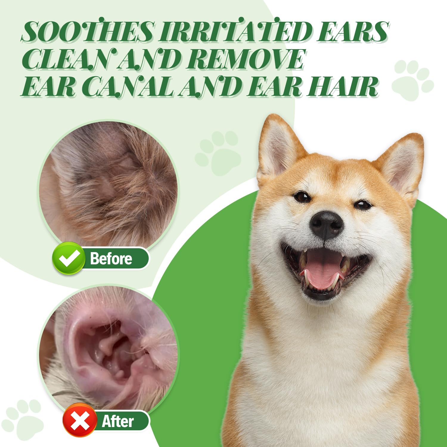 Pawsitive Vibes Contrôle Odeur Oreilles: aide à limiter les odeurs après le soin.
